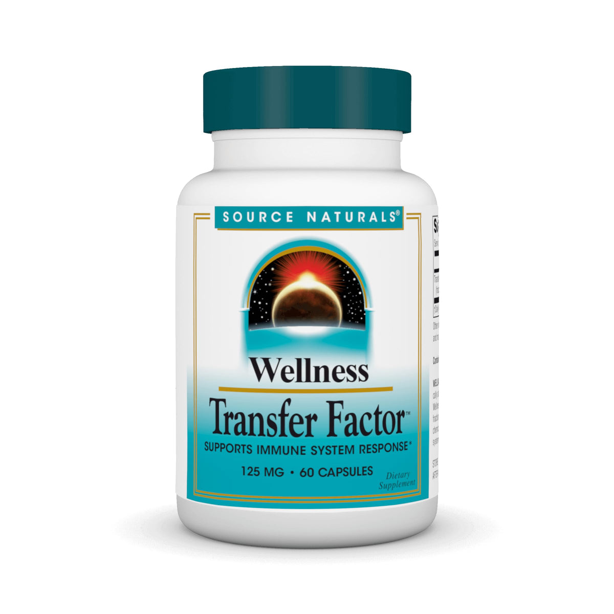 Source Naturals Wellness Transfer Factor 125 mg capsules front view