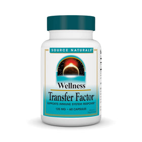 Source Naturals Wellness Transfer Factor 125 mg capsules front view