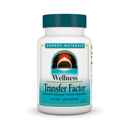 Source Naturals Wellness Transfer Factor 125 mg capsules front view