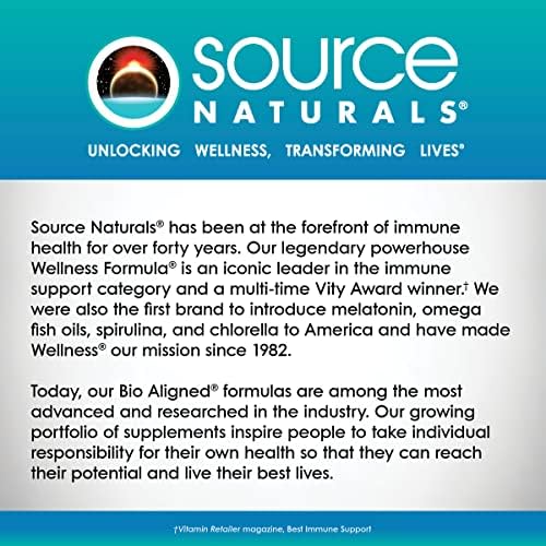 Source Naturals Wellness Transfer Factor 125 mg capsules on a table