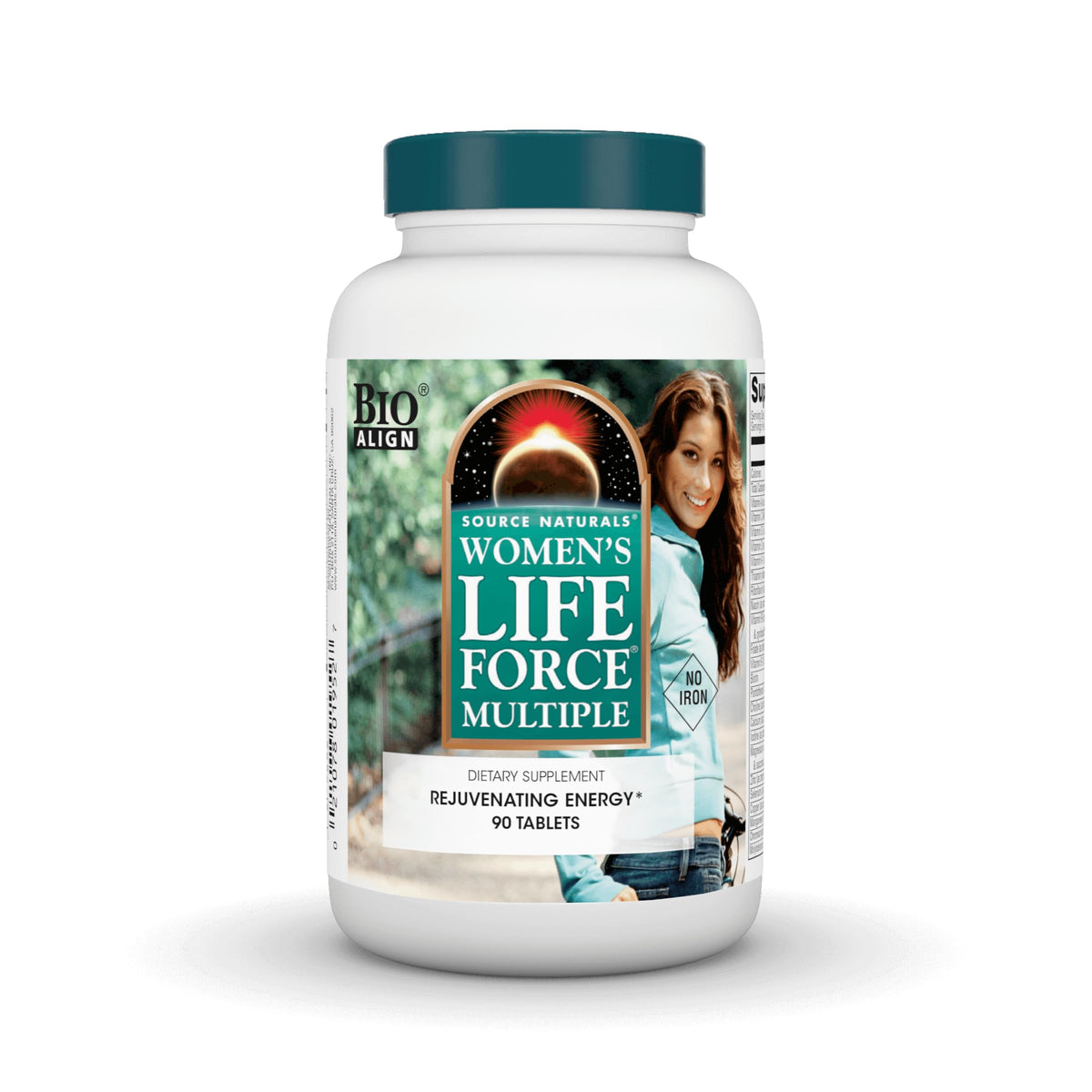 Source Naturals Women's Life Force Multiple 90 comprimés, vue avant de l'emballage