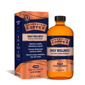 Sovereign Copper Hydrosol Bio-Actif 473 mL vue avant