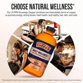 Sovereign Copper Hydrosol Bio-Actif dans un cadre naturel