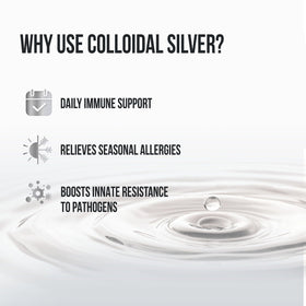 Sovereign Silver Colloidal Silver pour Animaux 118 mL - prise en main