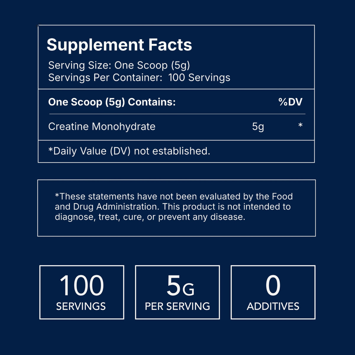 Spacemilk créatine monohydrate en poudre, cuillère de dosage