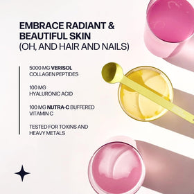 Sparkle Wellness Collagène en poudre avec cuillère