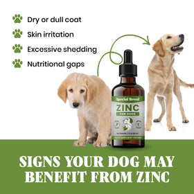 Special Breed Zinc pour Chiens - Flacon de 2 oz