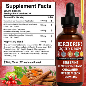 SPEORARY Glucora Berberine 159g flacon sur une table en bois