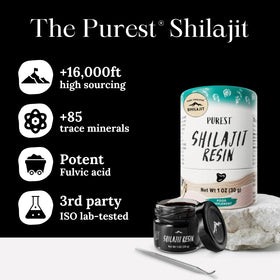 Spoon included with Pure Himalayan Shilajit 30g