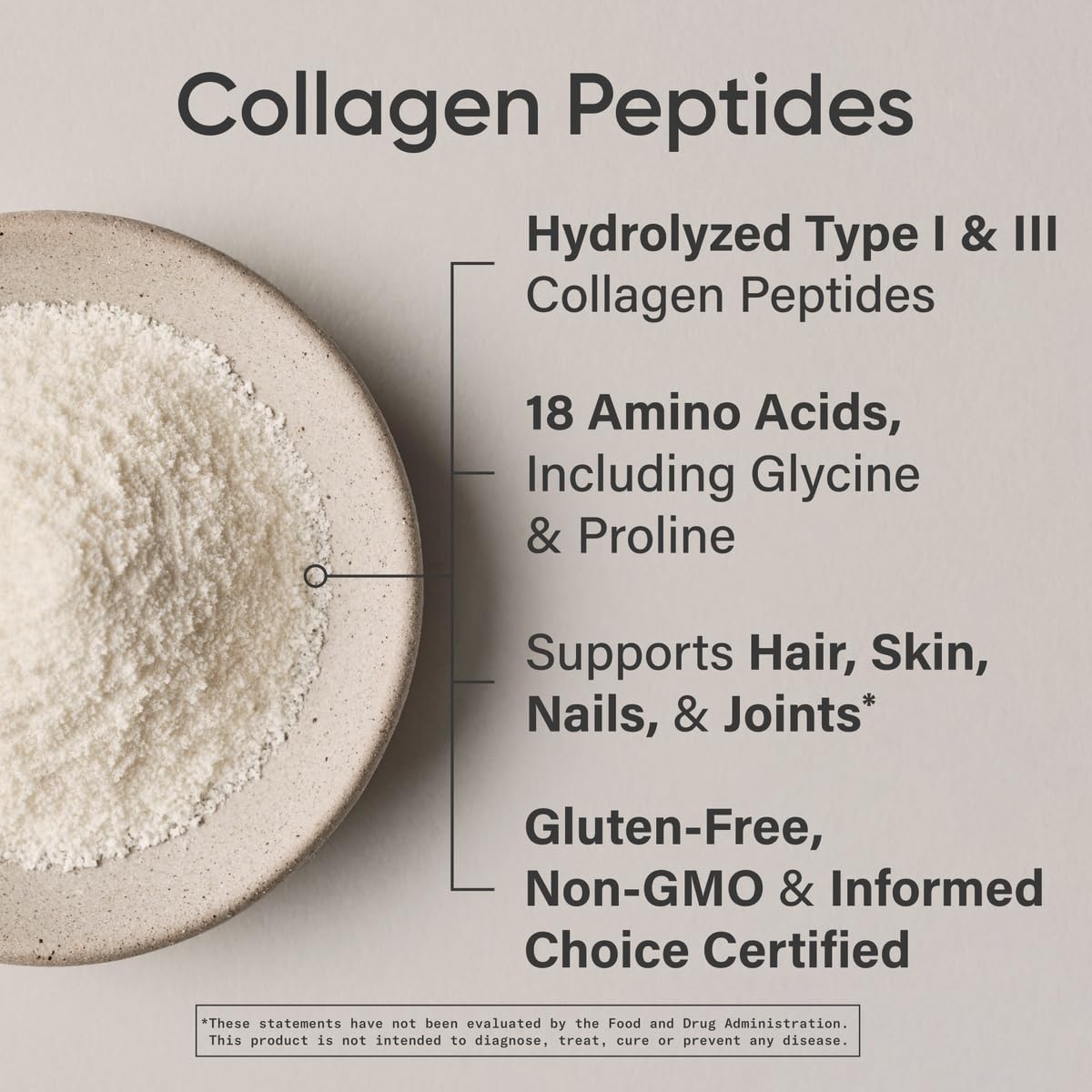 Sports Research Collagen Peptides en mélange avec un smoothie