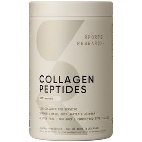 Sports Research Collagen Peptides Poudre 572g vue de face
