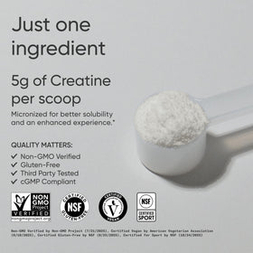 Sports Research Creatine Monohydrate 540g pot arrière