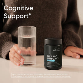 Sports Research Omega-3 DHA 700mg gélules molles en mode de vie actif