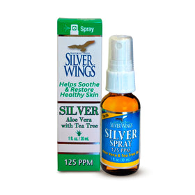 Spray argent colloïdal Natural Path Silver Wings 125ppm 30ml vue avant