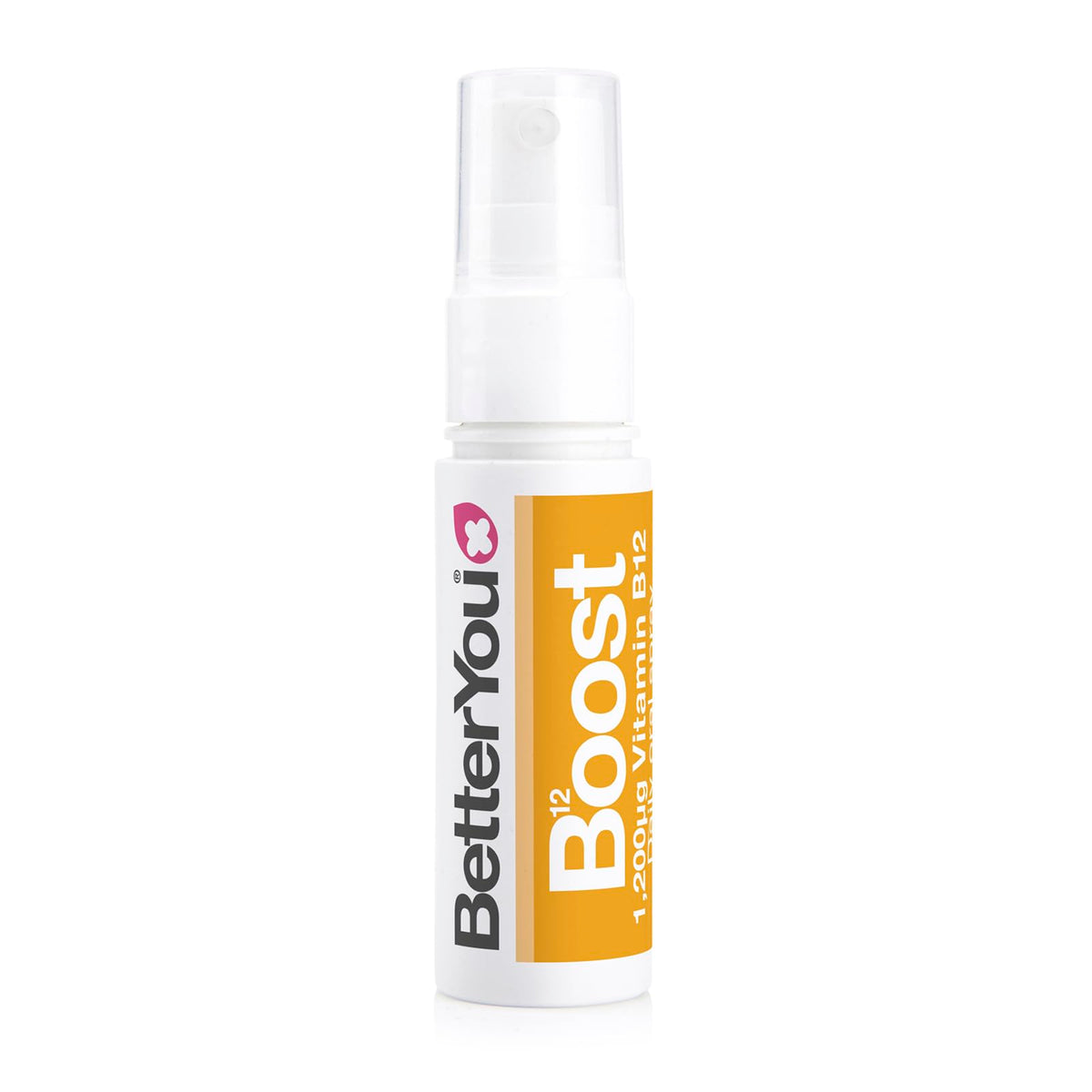 Spray B12 BetterYou 50g vue de face avec étiquette visible