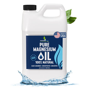 Spray d'huile de magnésium 1,89 L vue de face