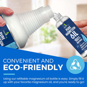 Spray d'Huile de Magnésium 946ml, dimensions du produit