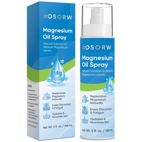 Spray d'huile de magnésium AOSORW 4,8 fl oz vue de face