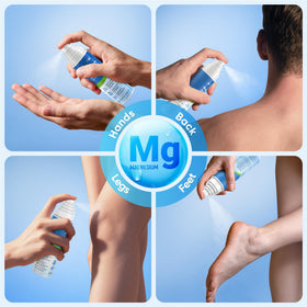 Spray d'huile de magnésium AOSORW avec fond neutre