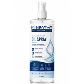 Spray d'huile de magnésium Mineraya 207 ml vue de face