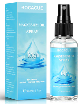 Spray d'huile de magnésium pur BOCACUE 60 ml vue de face