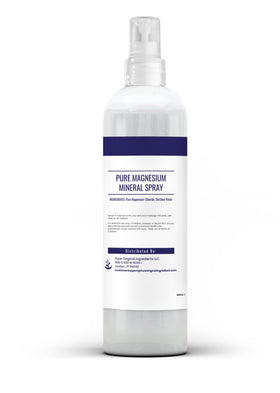 Spray d'Huile de Magnésium PURE ORIGINAL INGREDIENTS étiquette