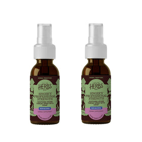 Spray de gorge professionnel Herbs Etc. 1 fl oz, vue de face