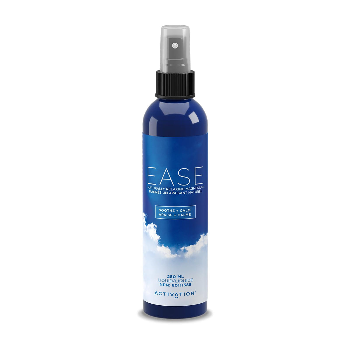 Spray de Magnésium ACTIVATION 250 ml vue de face