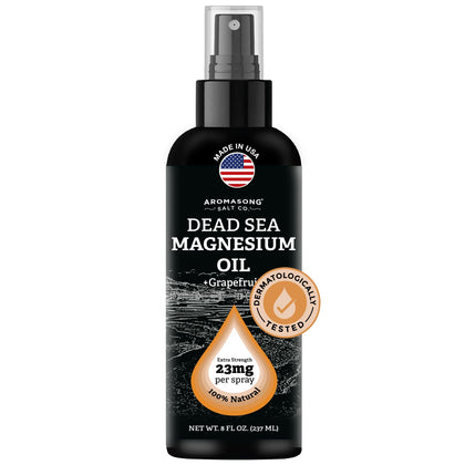 Spray de magnésium Aromasong 240ml vue avant