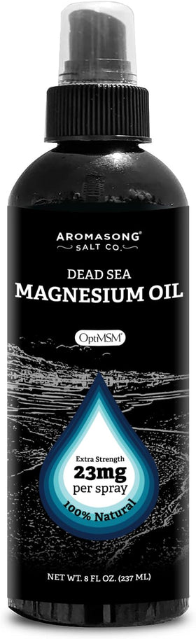 Spray de magnésium Aromasong 8 Oz vue de face