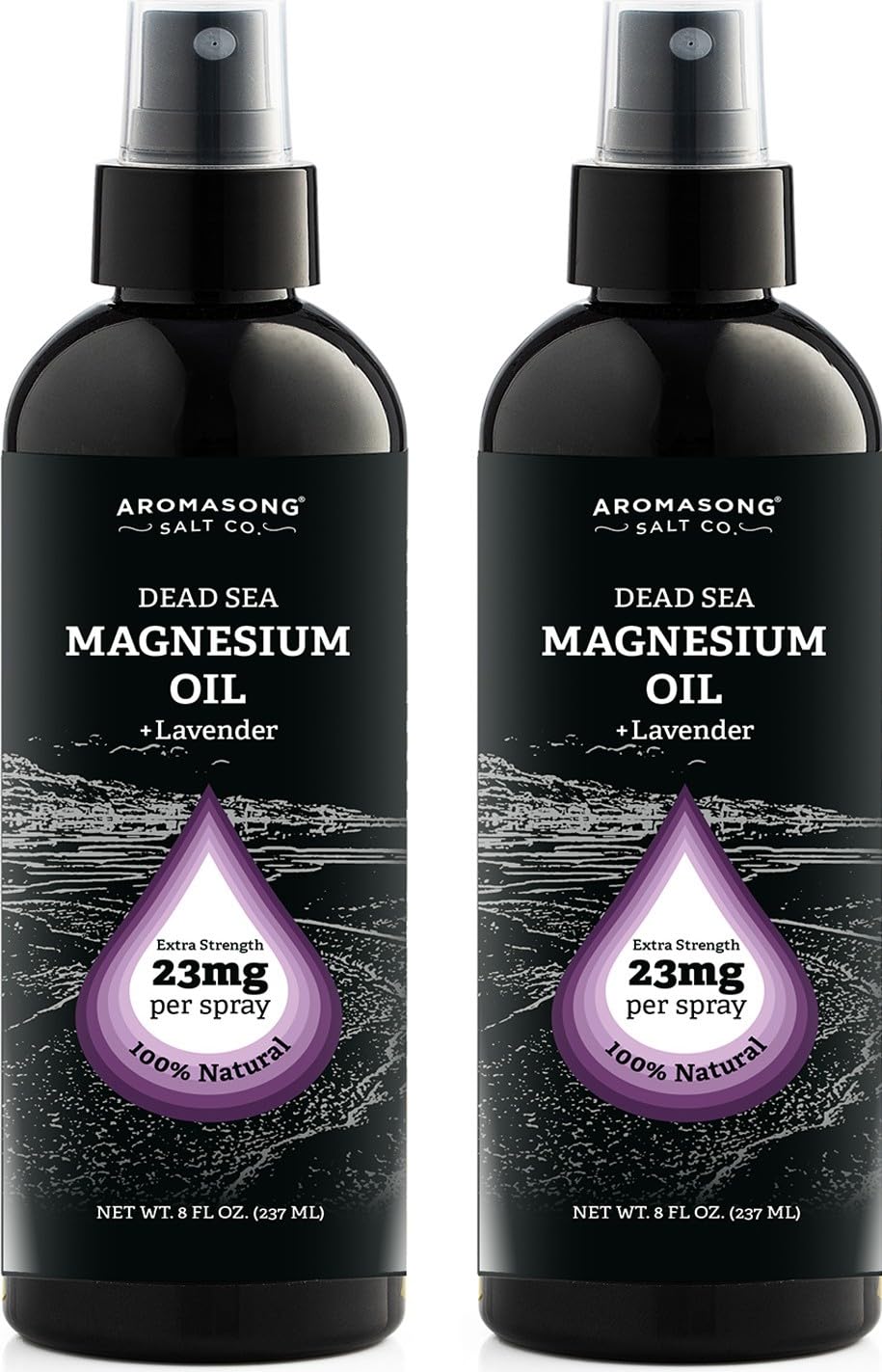 Spray de magnésium Aromasong à la lavande 23mg - vue de face