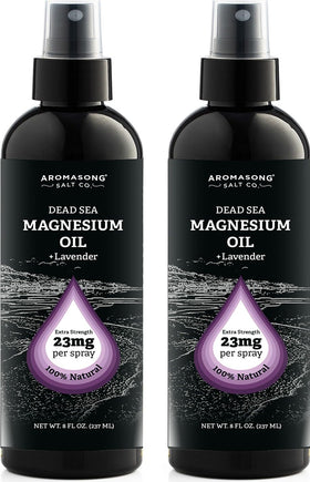 Spray de magnésium Aromasong à la lavande 23mg - vue de face