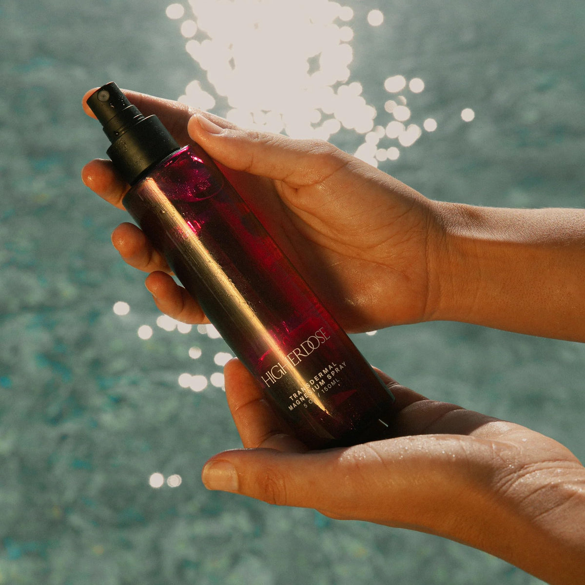 Spray de magnésium HigherDOSE avec sel marin
