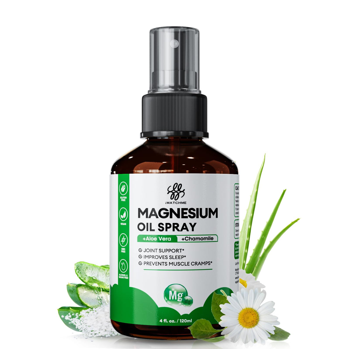 Spray de magnésium iMATCHME 150g vue avant