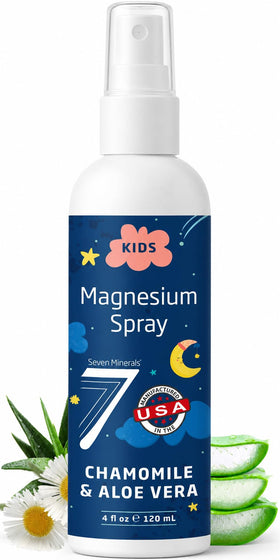 Spray de Magnésium pour Enfants Seven Minerals 118 ml vue de face