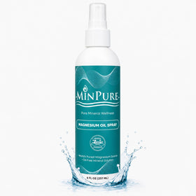 Spray de magnésium pur 237 ml vue avant avec étiquette