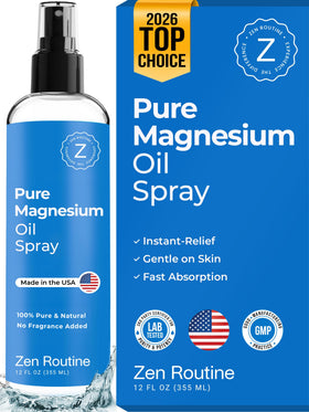 Spray de Magnésium Pur Zen Routine 355 ml vue avant