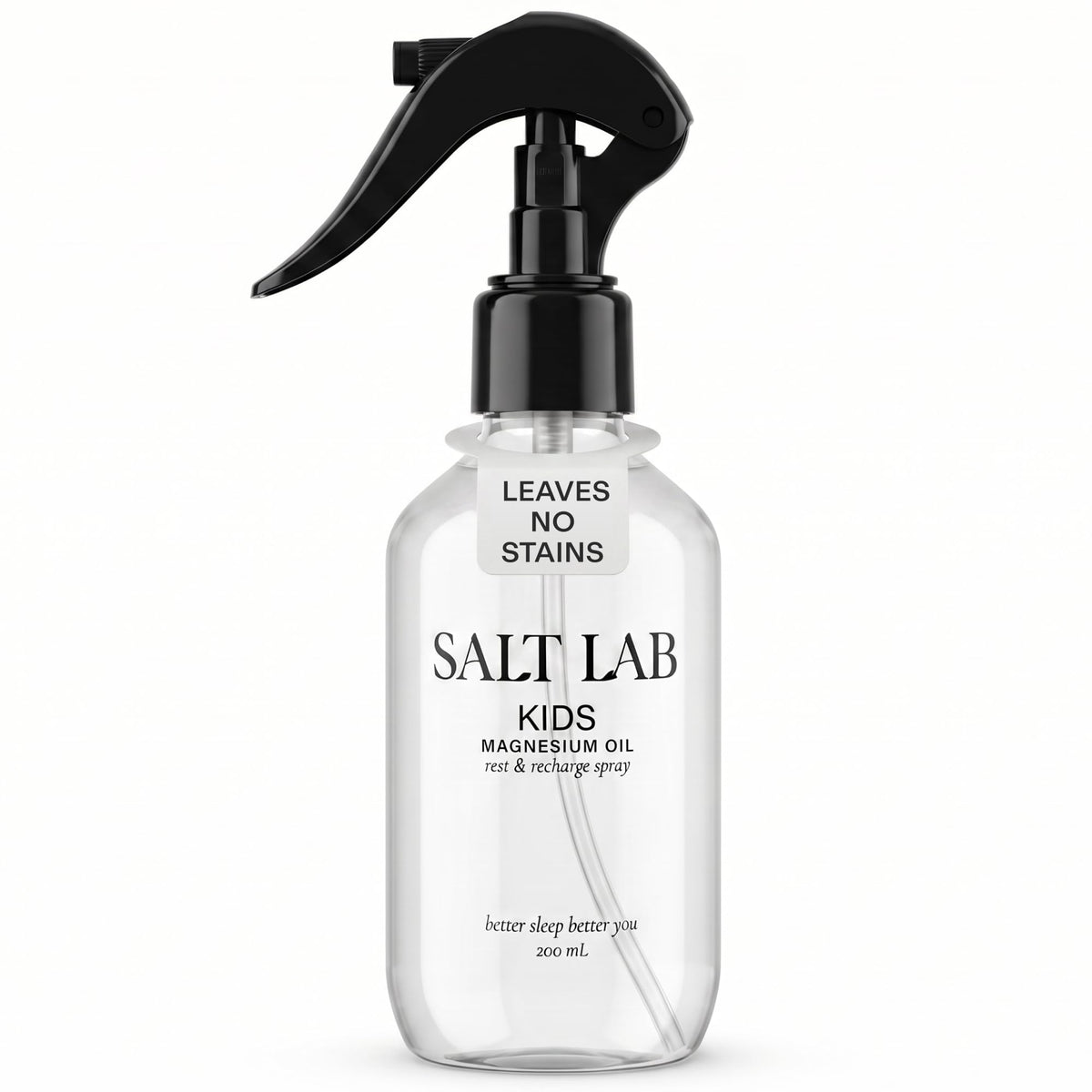 Spray de magnésium SALT LAB pour enfants 200g vue de face
