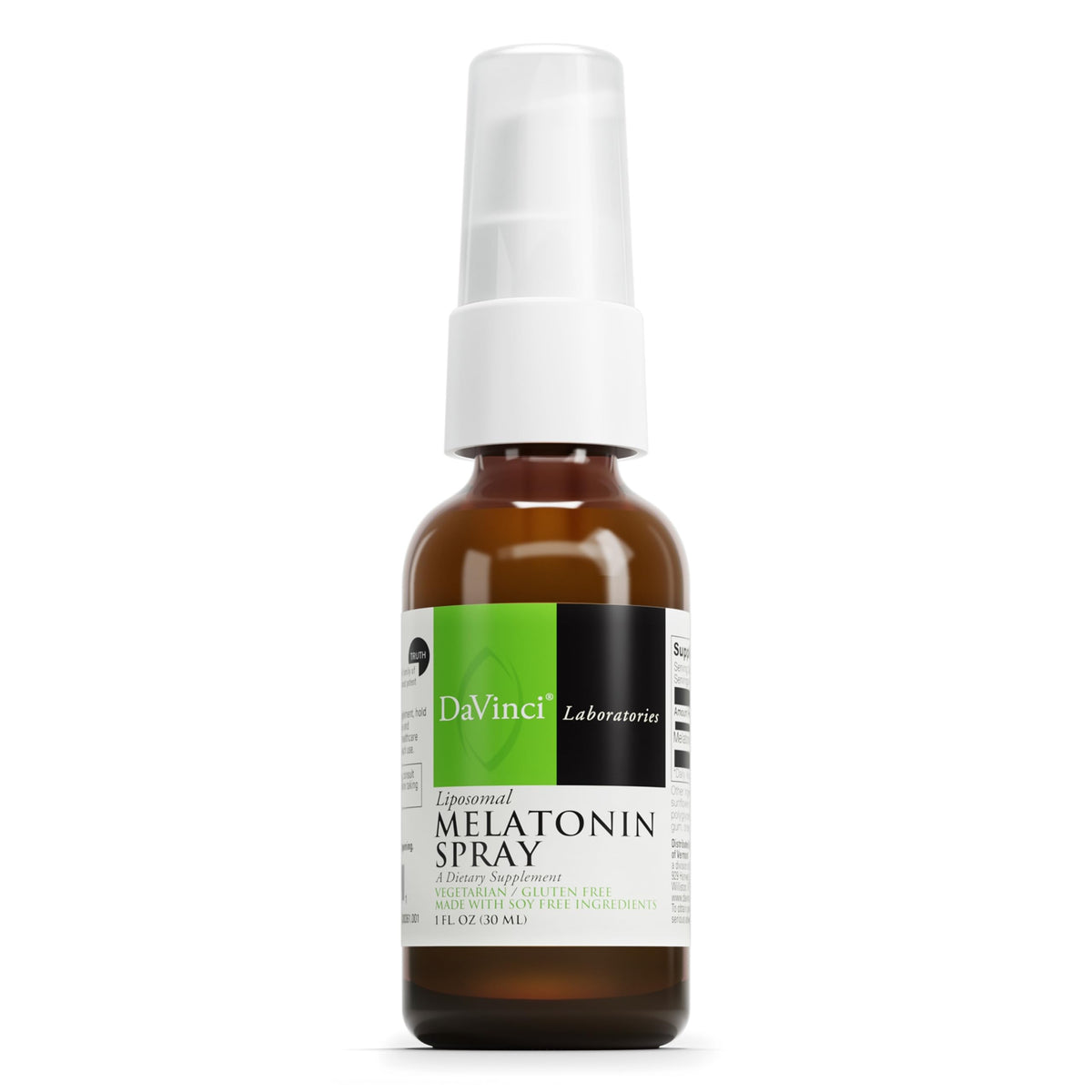 Spray de mélatonine liposomale DAVINCI 30 mL vue avant