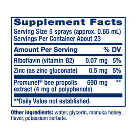 Spray de Propolis Life Extension 15 mL avec bouchon