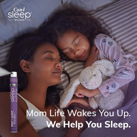 Spray de sommeil Cani Brands avec un fond apaisant
