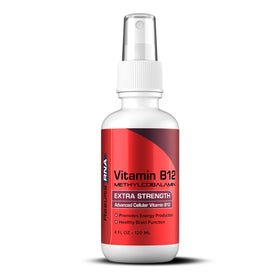 Spray de Vitamine B12 Methylcobalamine 1500 mcg de Results RNA, vue avant