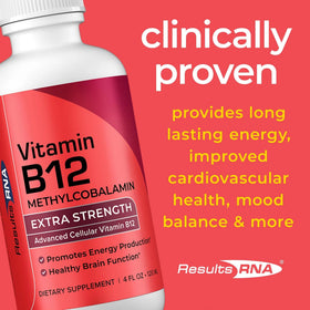 Spray de Vitamine B12 Methylcobalamine sur une table en bois