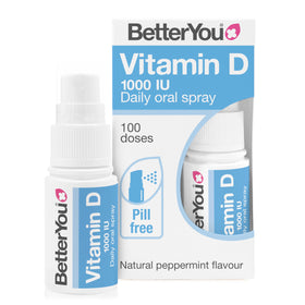 Spray de vitamine D BetterYou Dlux 1000, 15ml, vue avant