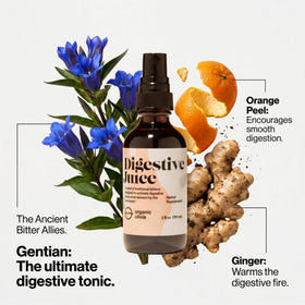 Spray herbal amers organic olivia dans un sac à dos