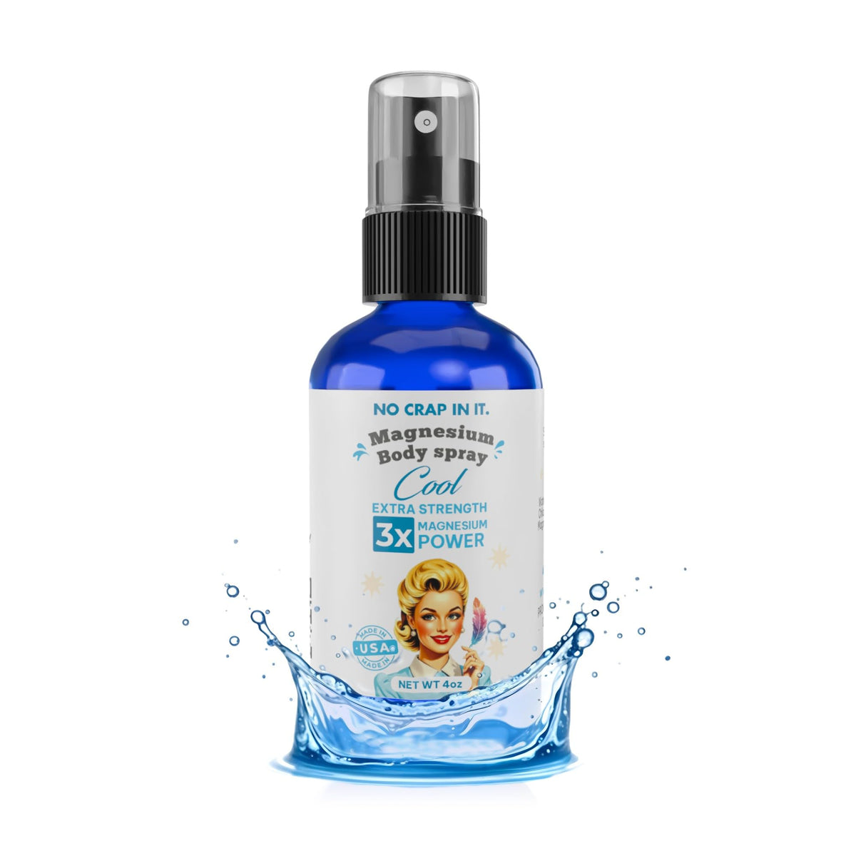 Spray Magnésium Glycinate No Crap In It 240g vue avant