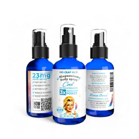 Spray Magnésium Glycinate No Crap In It sur une table
