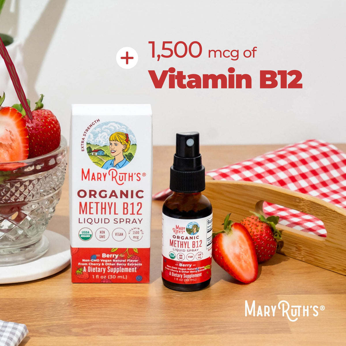 Spray MARYRUTH'S en utilisation quotidienne