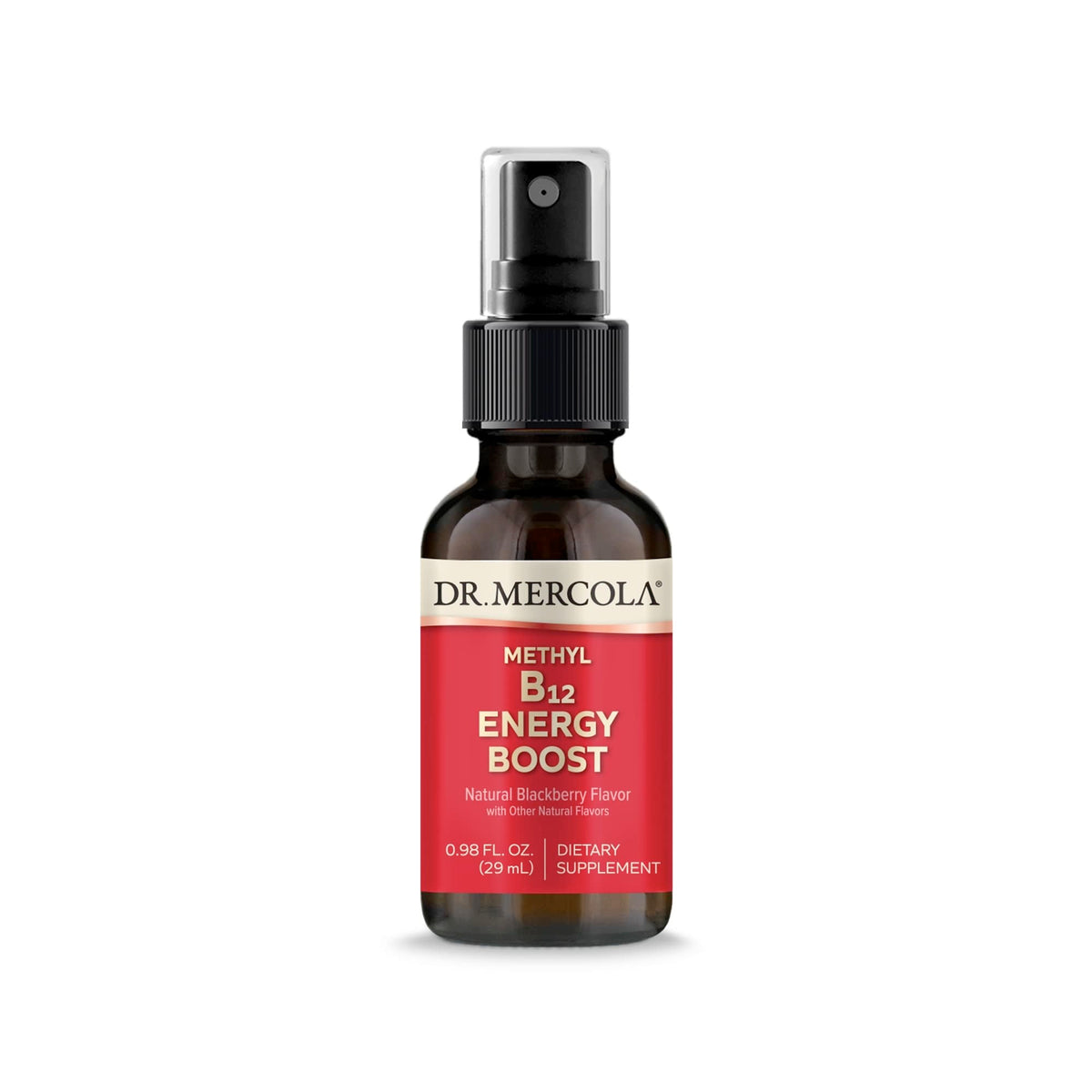 Spray Methyl B12 Dr. Mercola 1 000 mcg vue avant