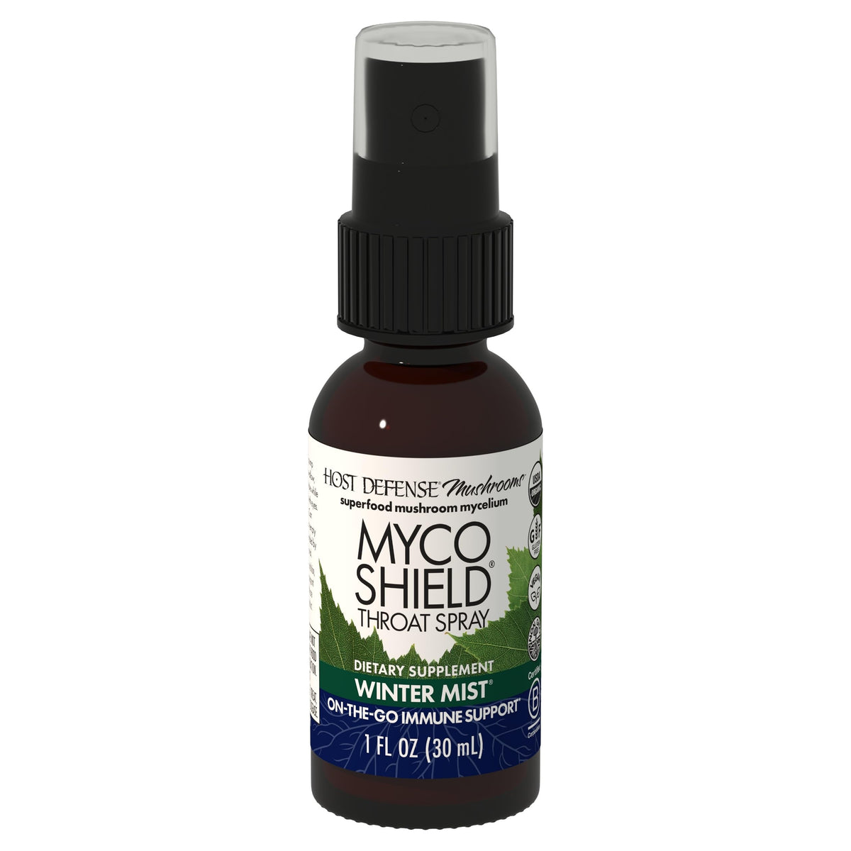 Spray MycoShield de Host Defense, modèle hiver, 30 ml